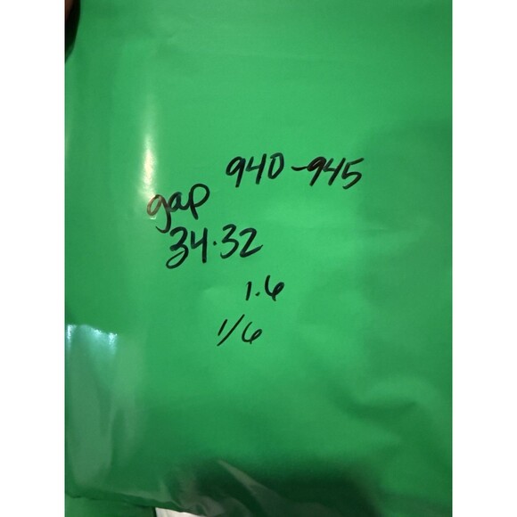 Gap Essential Khaki Pants Slim Fit Straight Leg Palomino Brown NWT Mens 34x32 - Picture 10 of 10